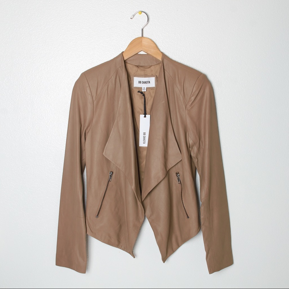 B.B. Dakota Harper Leather Jacket